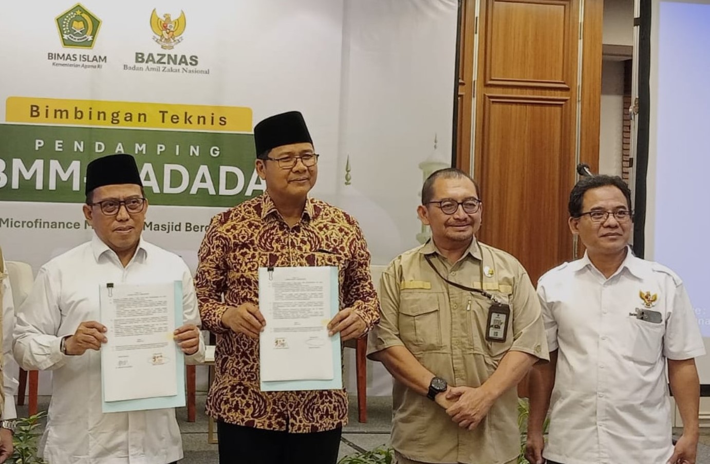 Bersama BAZNAS, Kemenag Lakukan Kerja Sama Pemberdayaan Umat Berbasis Masjid