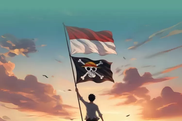 Mengenal Arti Bendera Jolly Roger Topi Jerami One Piece yang Dikibarkan oleh Warga