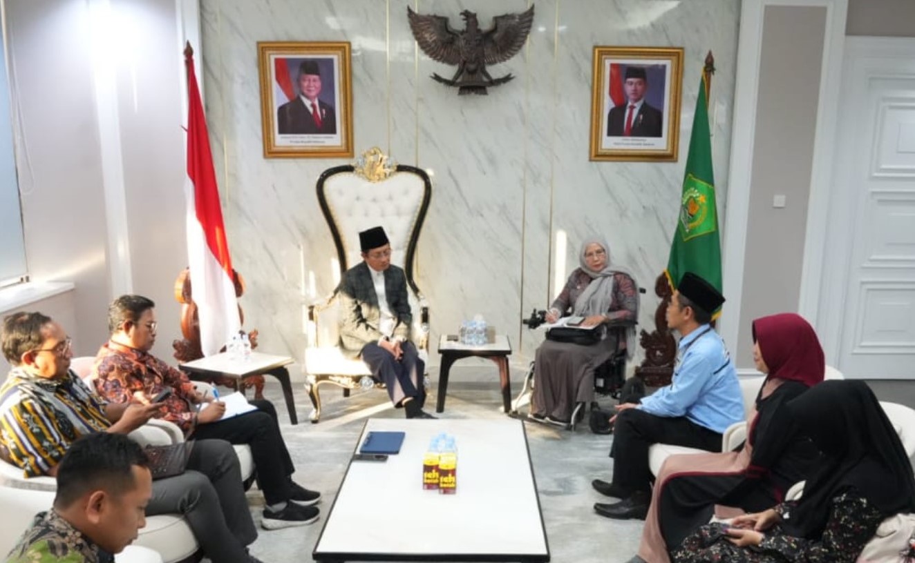 Bahas Penguatan Layanan Keagamaan Inklusif Menag Terima Audiensi Komisi Nasional Disabilitas