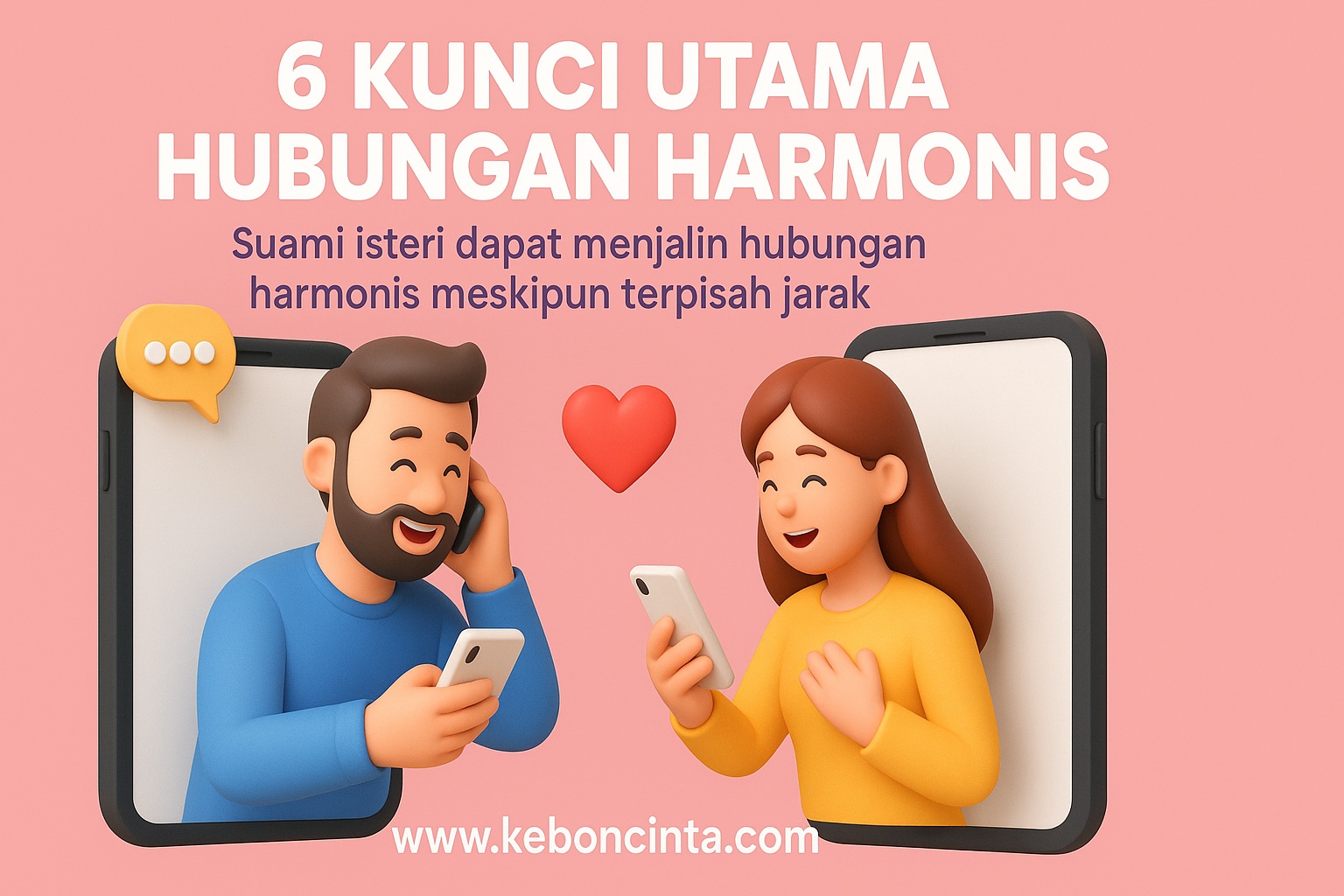 Rahasia LDR Bahagia Menurut Islam: 6 Kunci Menjaga Cinta Jarak Jauh