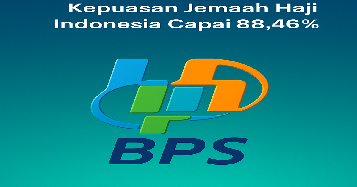Survei BPS: Layanan Haji Indonesia 2025 Dinilai Lebih Baik, Kepuasan 88,46%