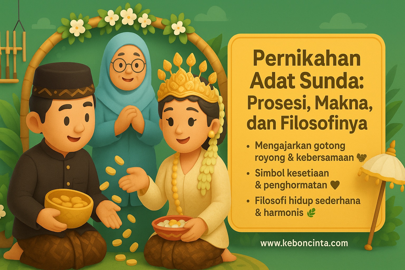 Pernikahan Adat Sunda: Prosesi, Makna, dan Filosofinya