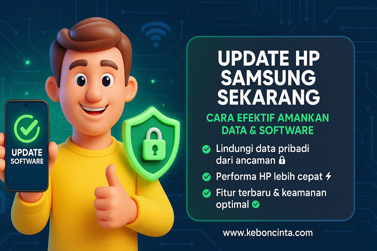 Update HP Samsung Sekarang: Cara Efektif Amankan Data & Software