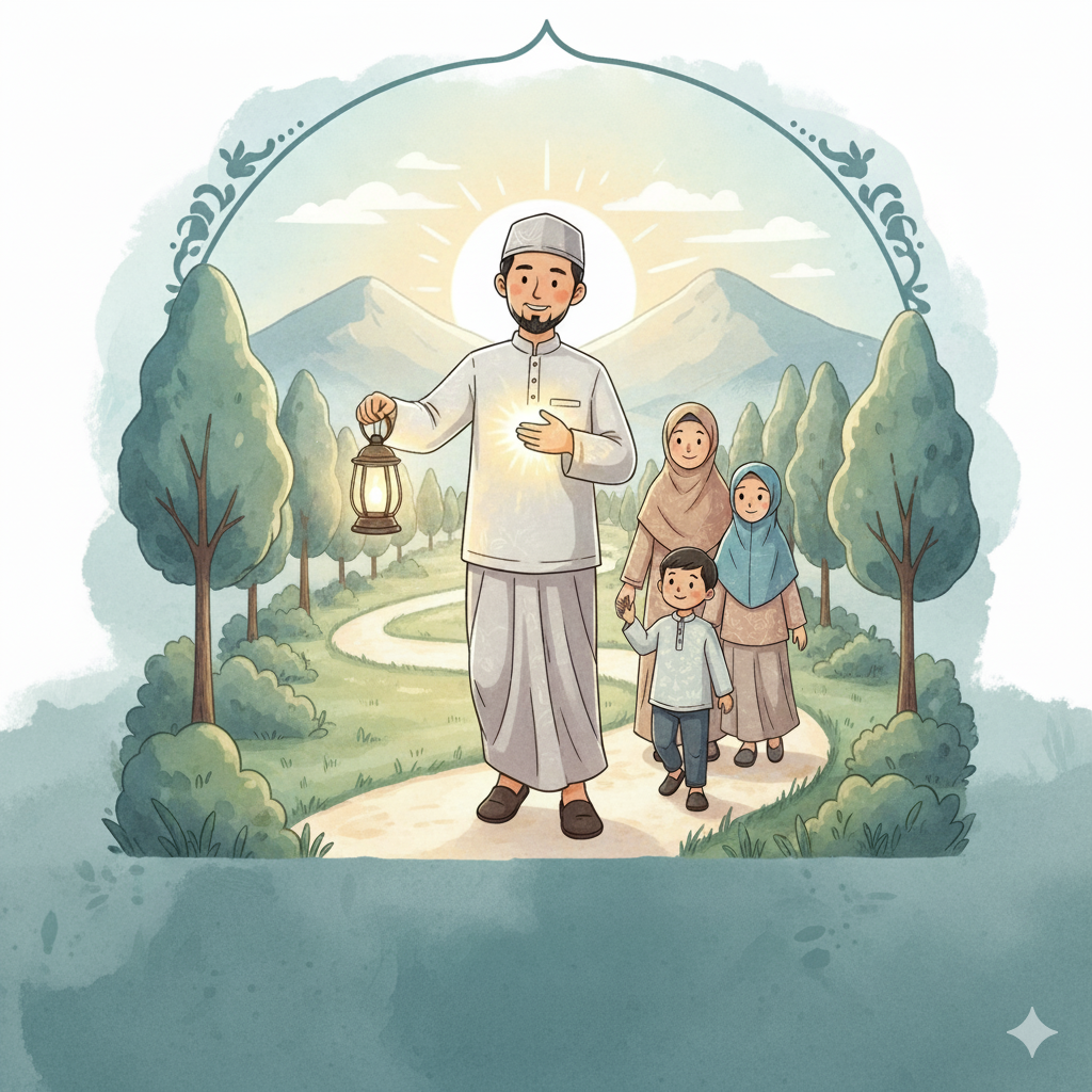 Ayah Sebagai Imam Keluarga: Menuntun Bukan Menuntut