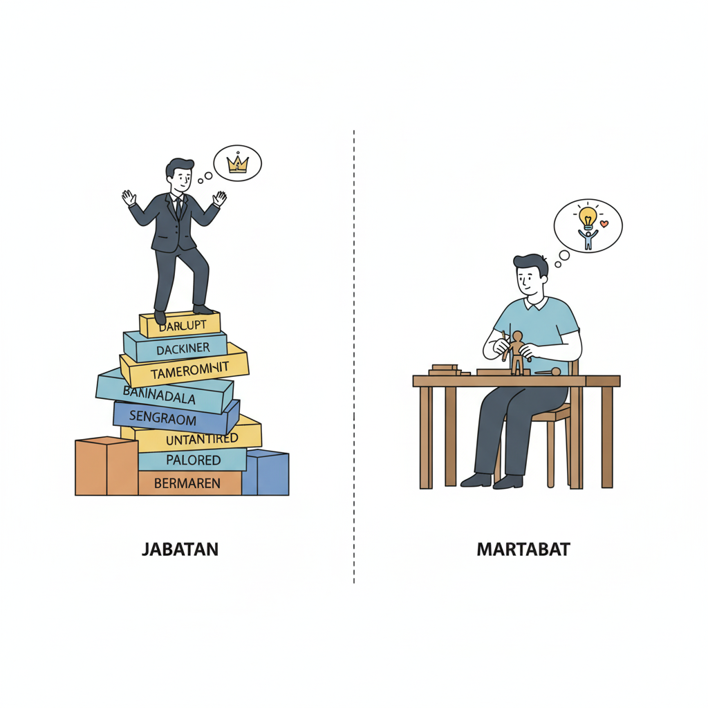 Bukan Jabatan yang Menentukan Martabat