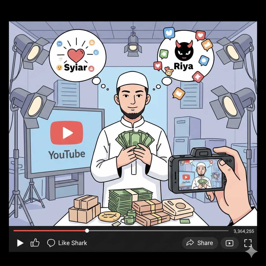 Fenomena Pamer Sedekah di Konten YouTube, Riya atau Syiar?