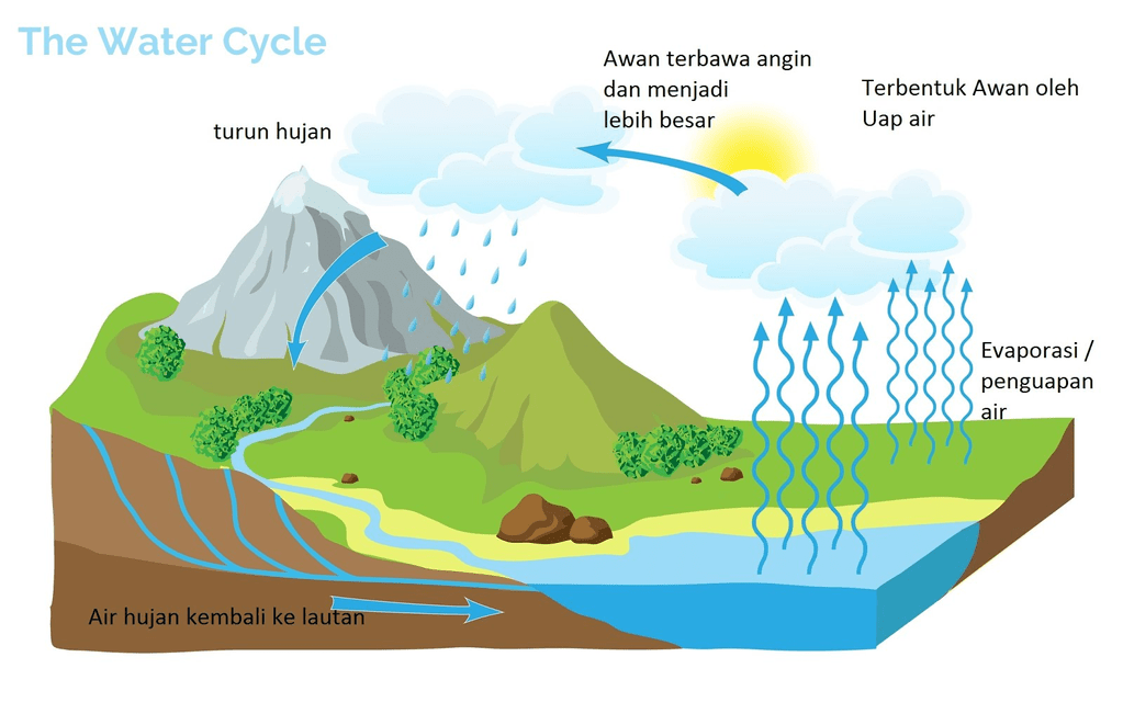 Proses Terjadinya Hujan yang Jarang Diketahui Banyak Orang