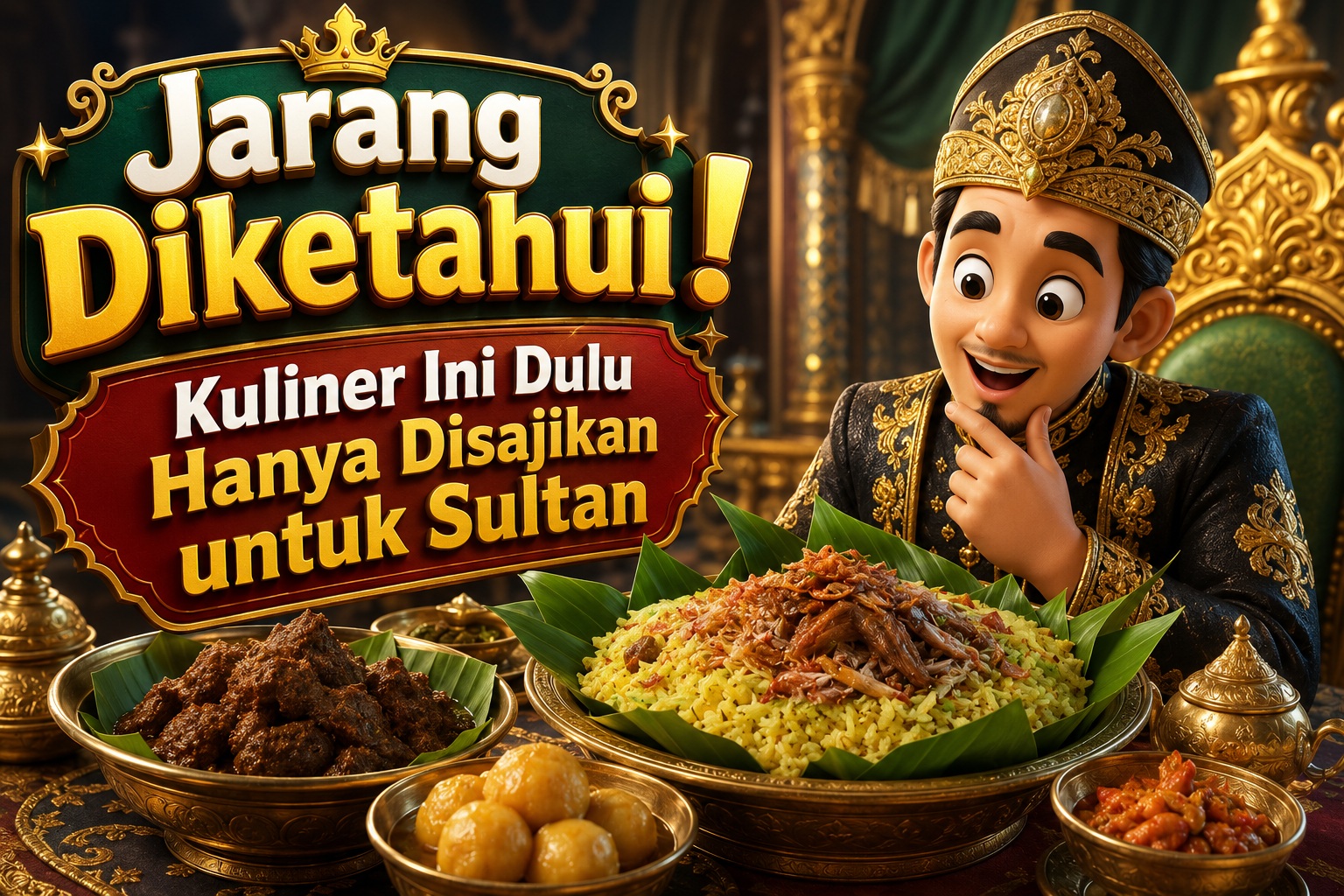 Jarang Diketahui! Kuliner Ini Dulu Hanya Disajikan untuk Sultan