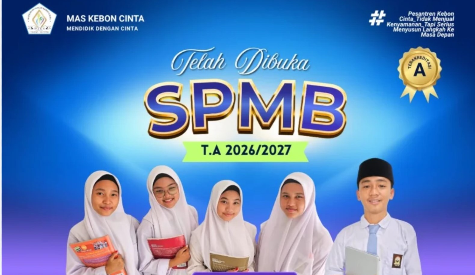 MAS Kebon Cinta Buka Akses Pendidikan Pesantren Berkualitas untuk Semua Kalangan