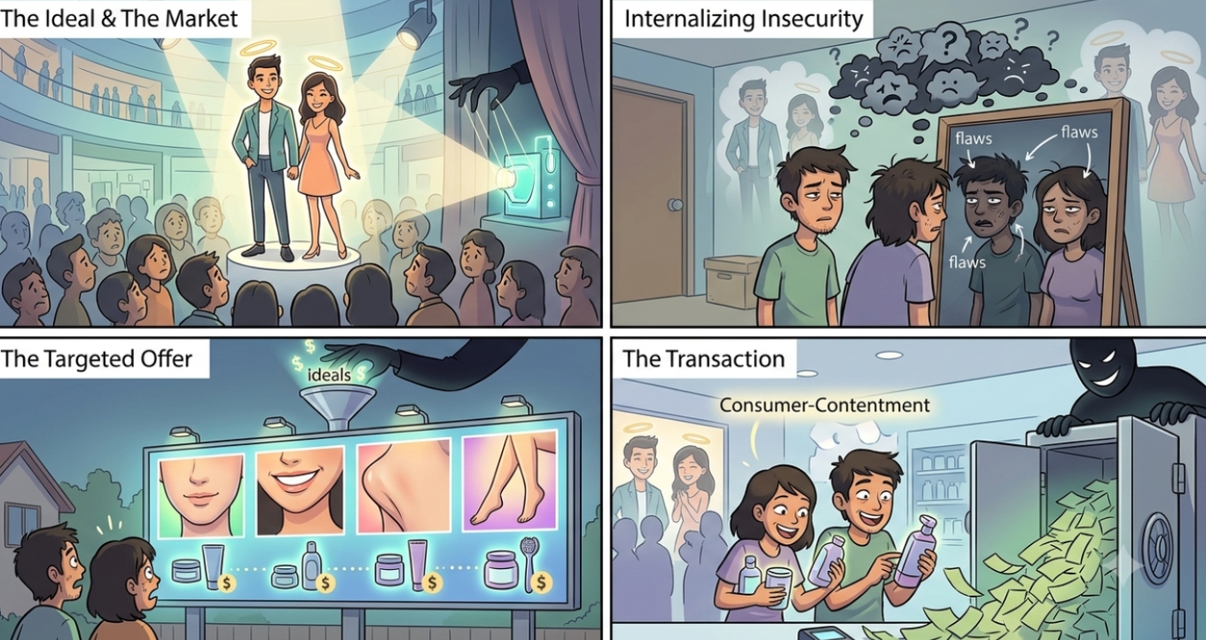 Kenapa Standar "Tampan/Cantik" Sengaja Diciptakan Supaya Kamu Insecure dan Beli Produk Mereka