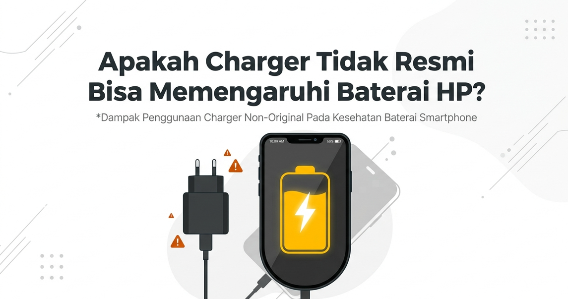 Apakah Charger Tidak Resmi Bisa Memengaruhi Baterai HP?