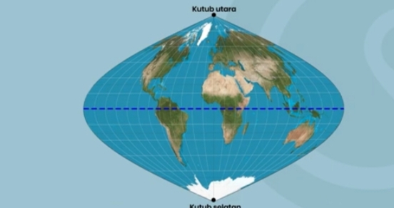 Peta Dunia Bisa Bikin Salah Persepsi, Equal Earth Tampilkan Luas Benua Lebih Proporsional