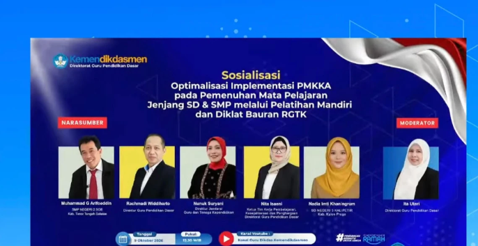 Lebih dari 70 Ribu Guru SD-SMP Akses Materi Pembelajaran Mendalam, Coding dan AI di Ruang GTK