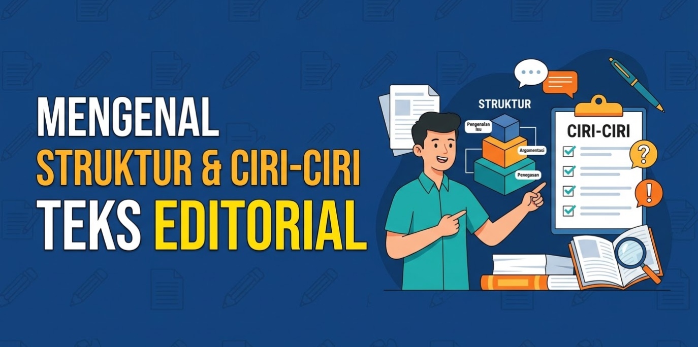 Mengenal Struktur dan Ciri-Ciri Teks Editorial