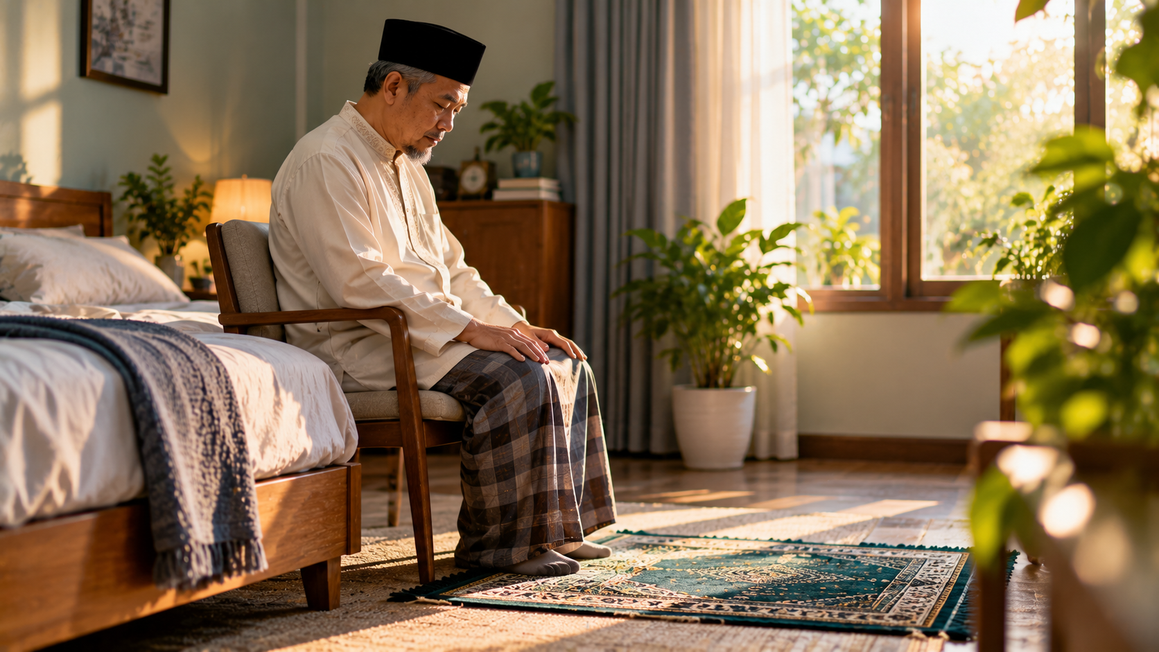 Tata Cara Sholat Saat Sakit: Duduk, Berbaring, dan dengan Isyarat, Lengkap dengan Hukumnya