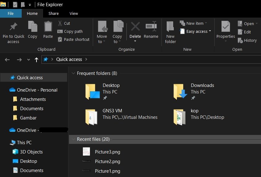 Cara menonaktifkan fitur Quick Access pada Windows 10