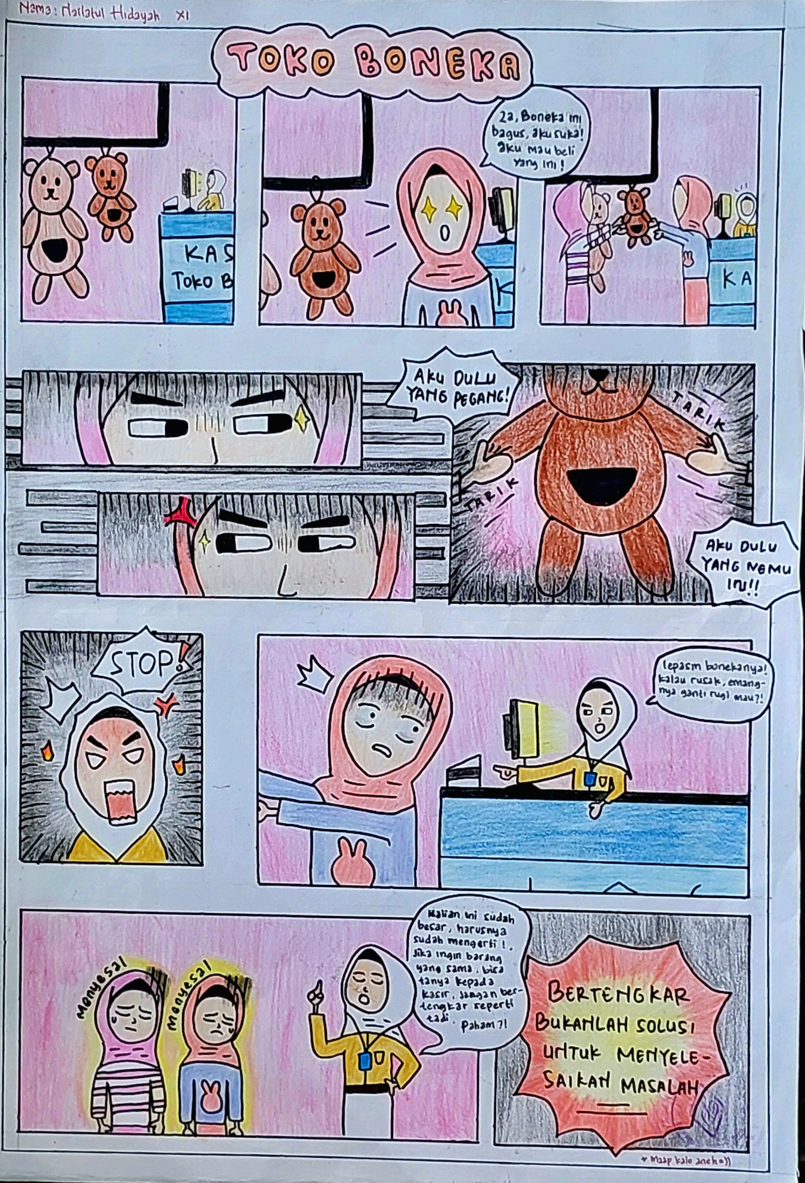 Keren! Ini Dia Kumpulan Komik Karya Santri Kebon Cinta, Mana yang Paling Menarik Menurut Kamu?