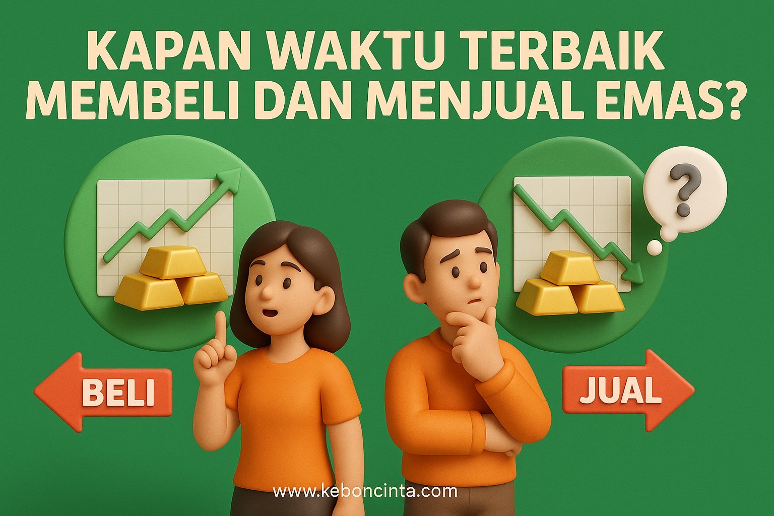 Kapan Waktu Terbaik Membeli dan Menjual Emas?