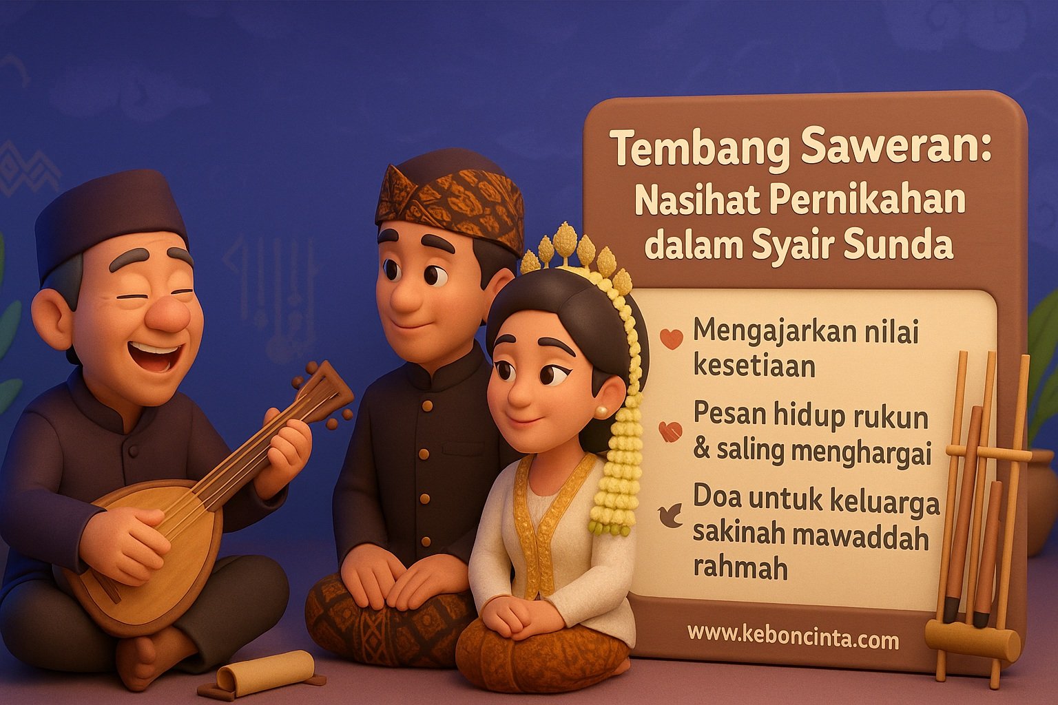 Tembang Saweran: Nasihat Pernikahan dalam Syair Sunda