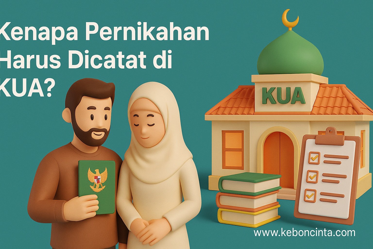 Kenapa Pernikahan Harus Dicatat di KUA ?
