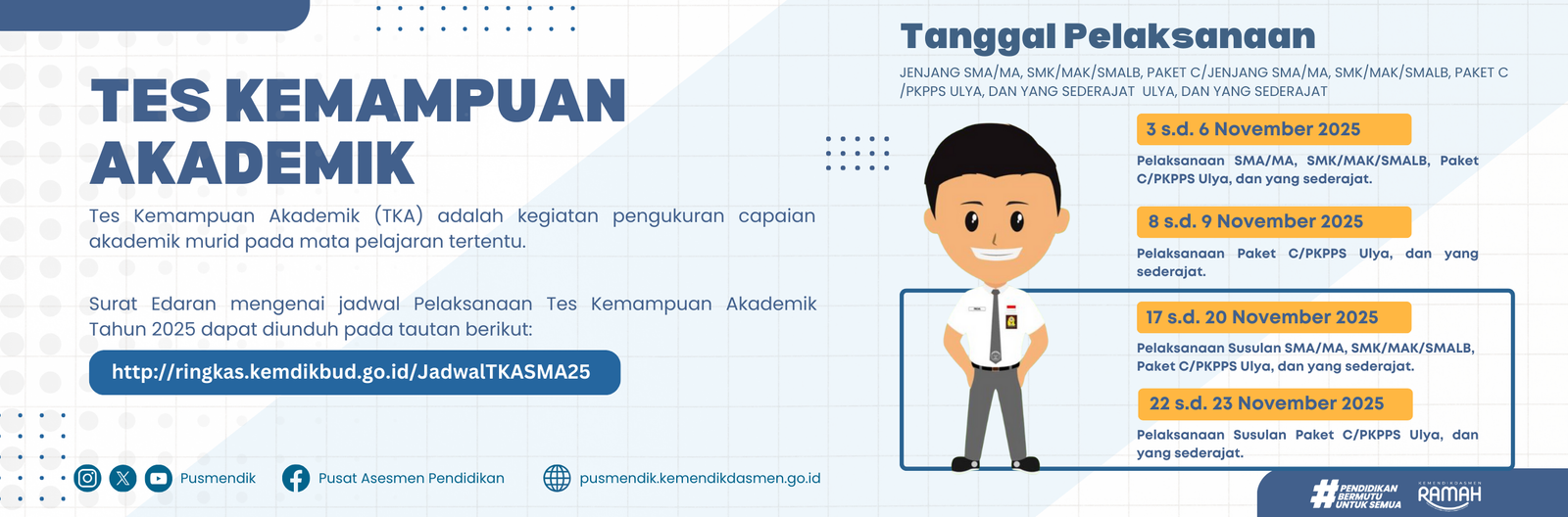 Cara Lengkap Mengatur Komputer Proktor dan Sesi Gelombang Ujian di Web TKA 2025