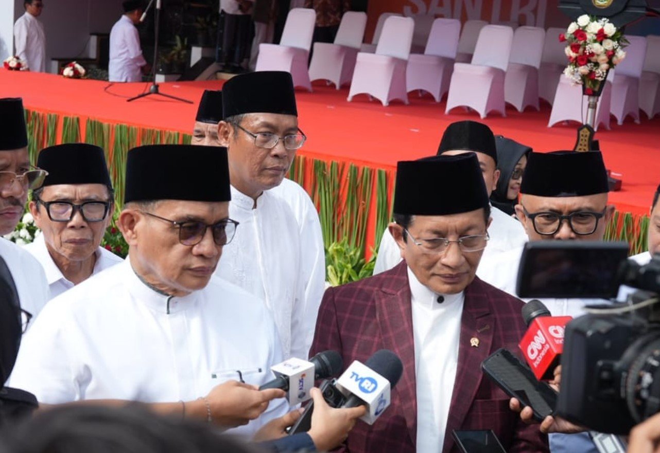 Pada Peringatan Hari Santri 2025, Menag Sampaikan Terima Kasih atas Perhatian Presiden Prabowo kepada Dunia Pesantren