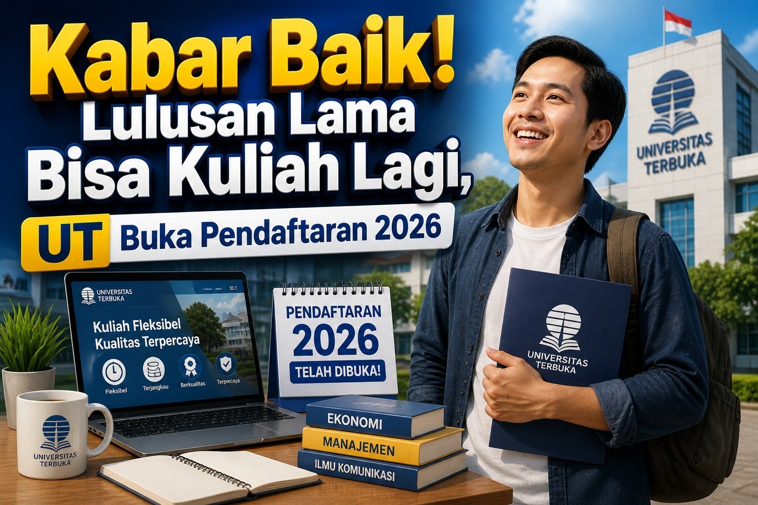 Resmi Dibuka! SMMPTN-Barat 2026, Cek Syarat dan Cara Daftarnya Sekarang!