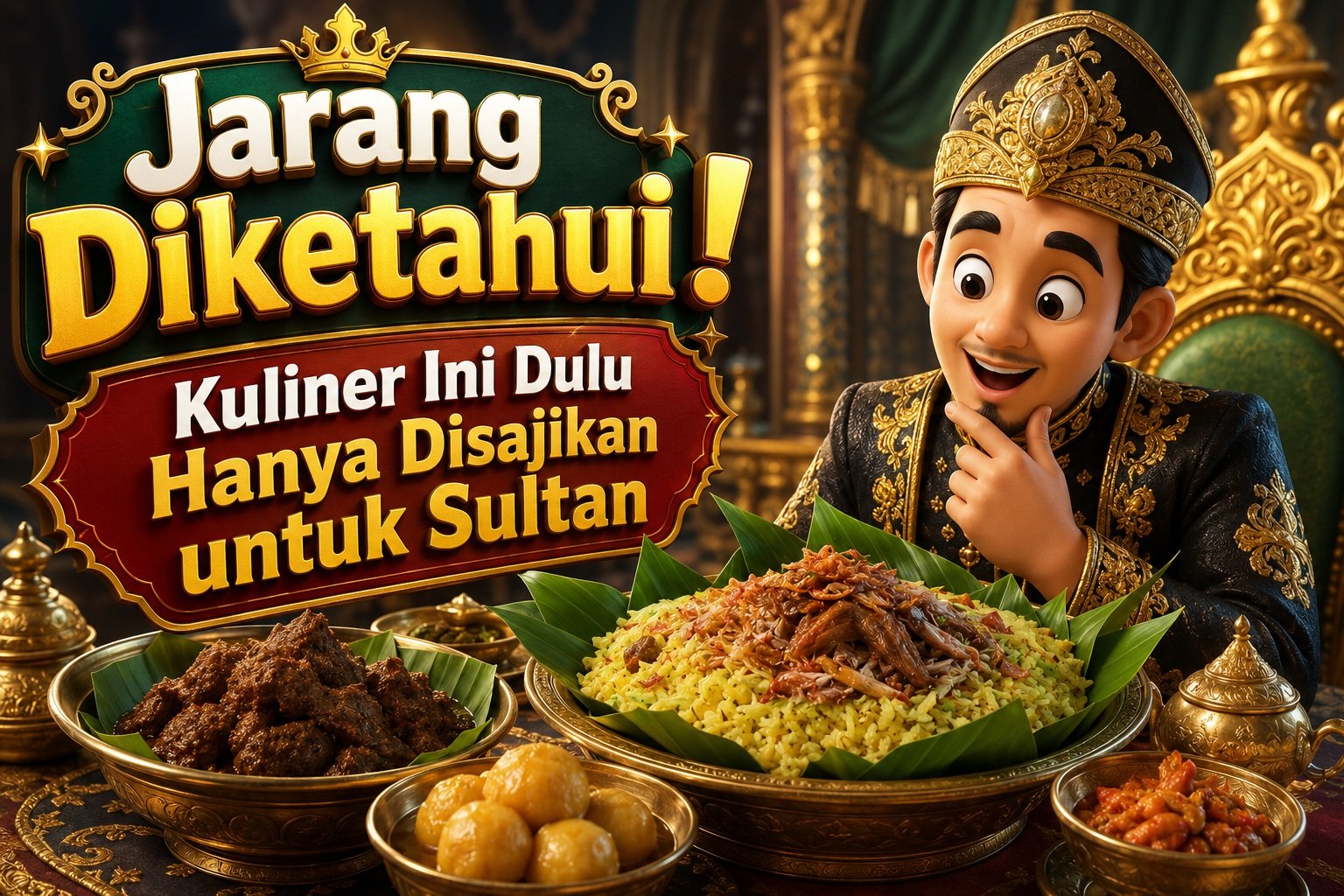 Jarang Diketahui! Kuliner Ini Dulu Hanya Disajikan untuk Sultan