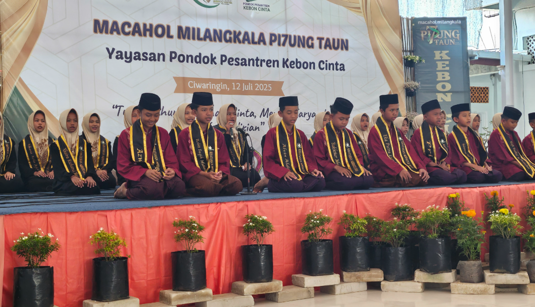 Sekolah Bebas Bullying dan Berbasis Pesantren, MAS Kebon Cinta Buka ...