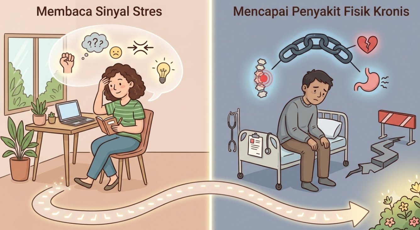 Kemampuan Membaca Sinyal Stres Sebelum Berubah Menjadi Penyakit Fisik Kronis