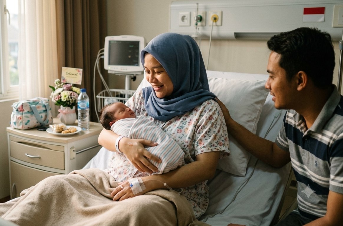 Panduan Perawatan Pascamelahirkan Baik Normal Maupun Sesar