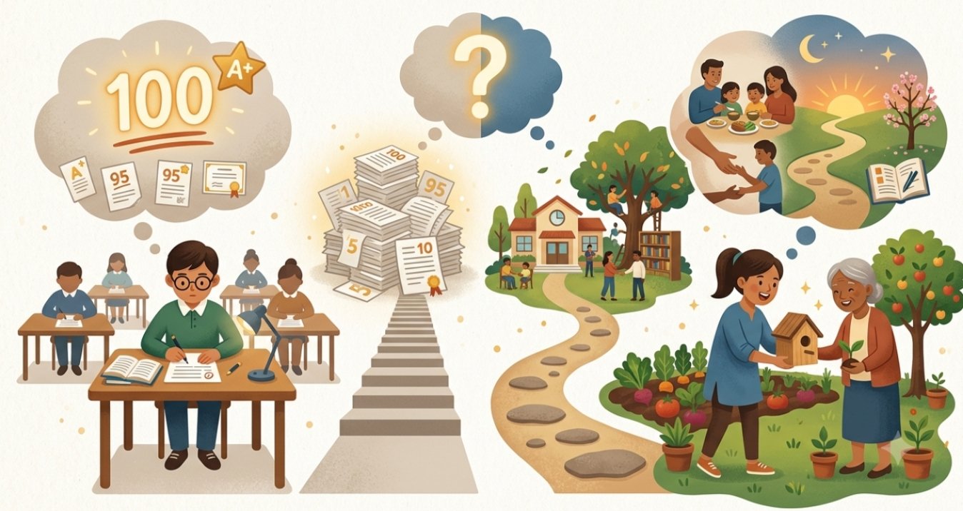 Belajar Untuk Nilai atau Untuk Hidup?