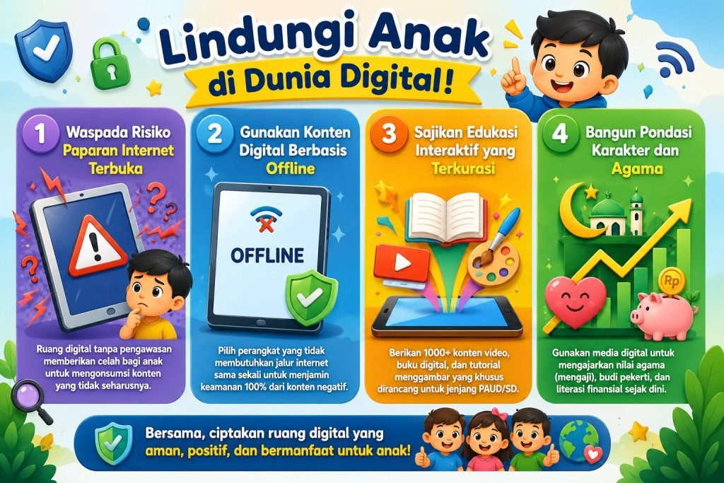 Pendidikan Digital Aman untuk Anak Usia Emas, Pendampingan Jadi Kunci