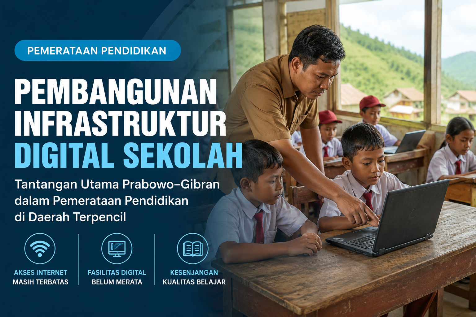 Infrastruktur Digital Sekolah 3T Jadi Tantangan Pemerataan Pendidikan Indonesia