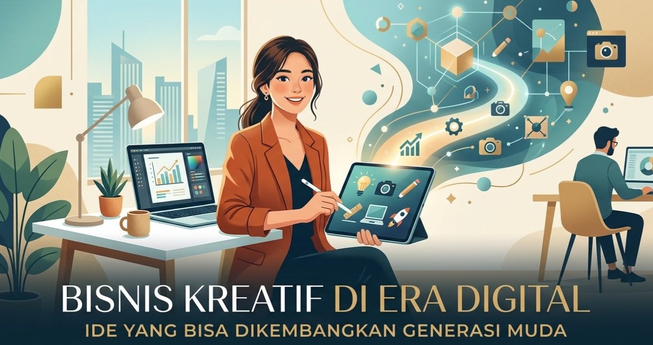 Bisnis Kreatif di Era Digital: Ide yang Bisa Dikembangkan Generasi Muda