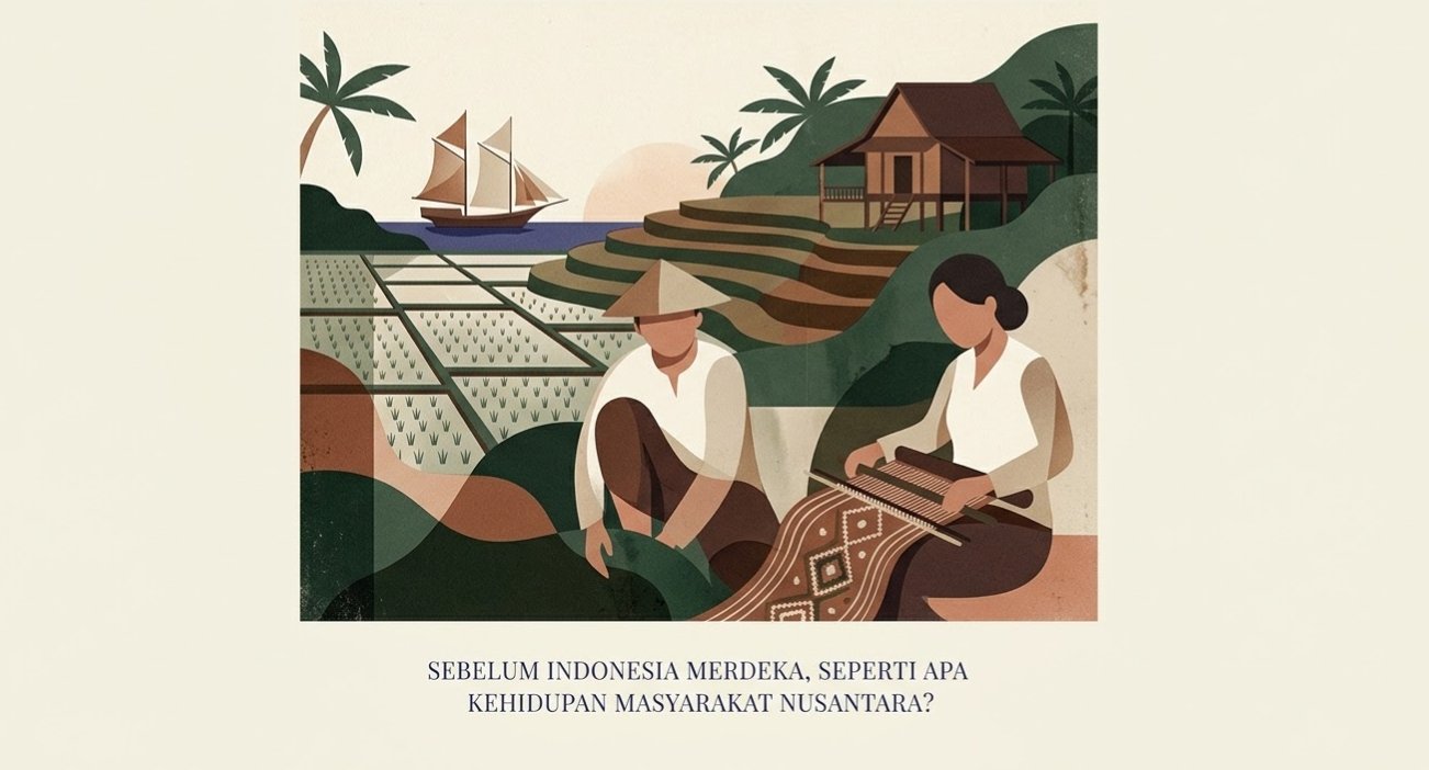 Sebelum Indonesia Merdeka, Seperti Apa Kehidupan Masyarakat Nusantara?