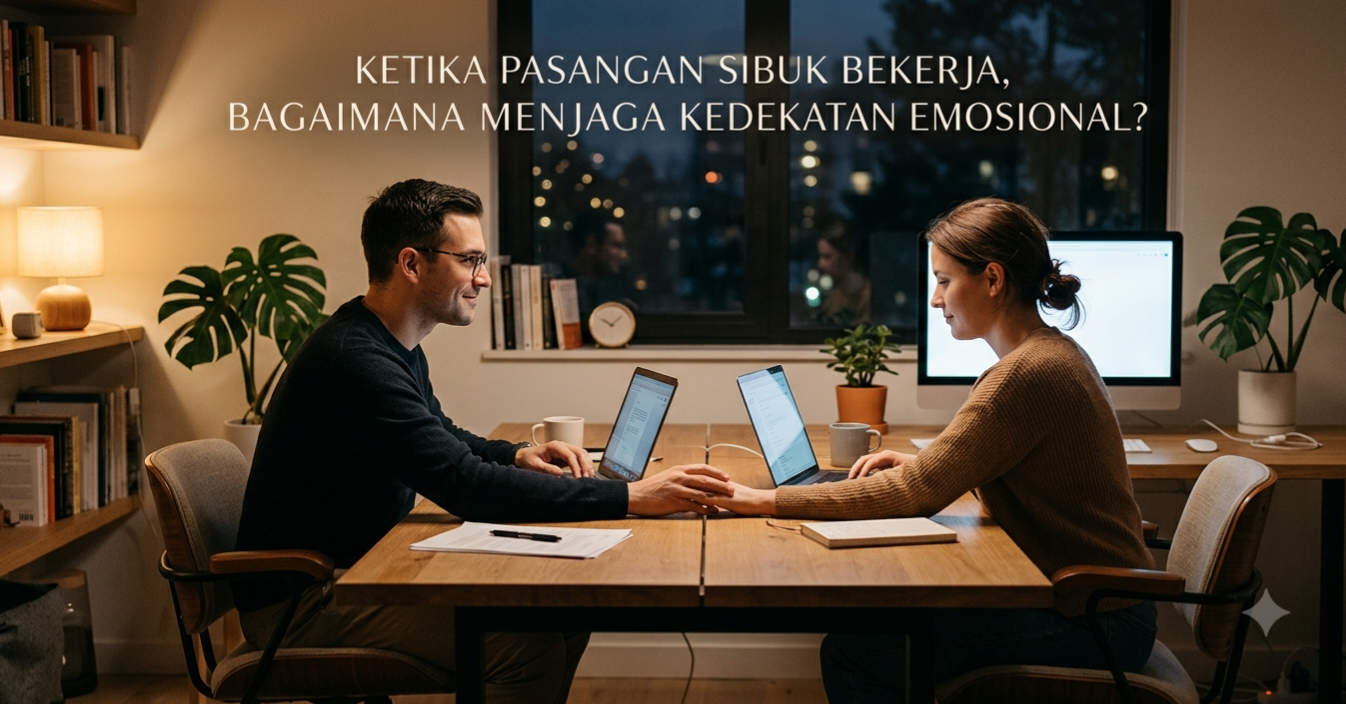 Ketika Pasangan Sibuk Bekerja, Bagaimana Menjaga Kedekatan Emosional?