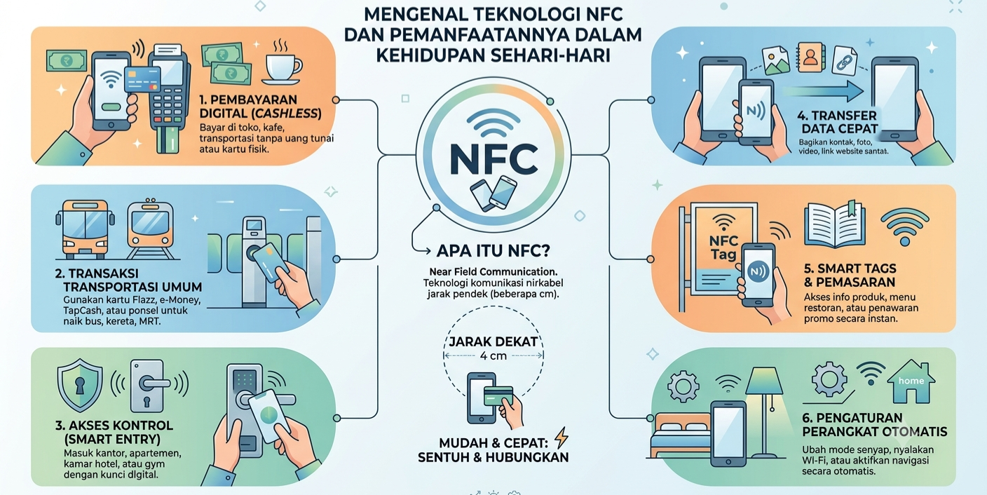 Mengenal Teknologi NFC dan Pemanfaatannya dalam Kehidupan Sehari-hari