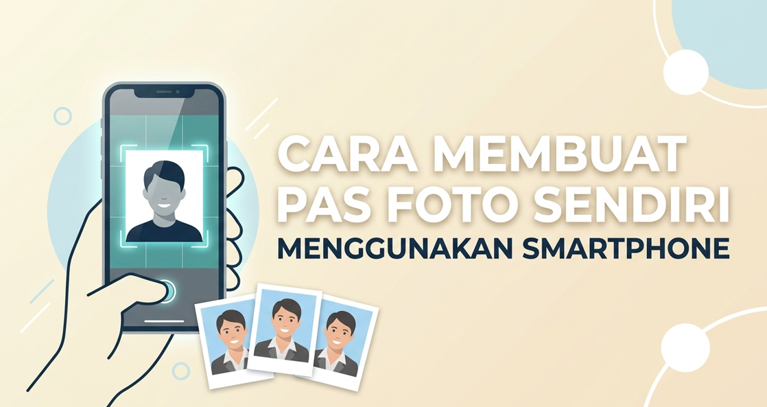 Cara Membuat Pas Foto Sendiri Menggunakan Smartphone