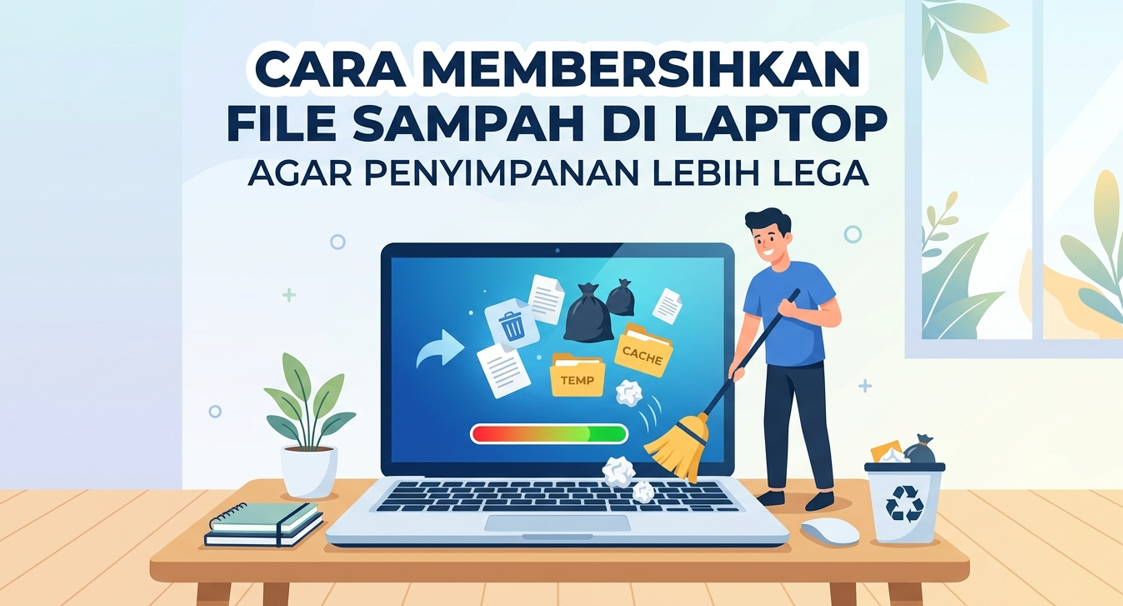 Cara Membersihkan File Sampah di Laptop agar Penyimpanan Lebih Lega