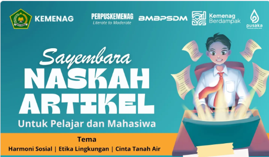 Kemenag Buka Sayembara Naskah Artikel 2026 untuk Pelajar dan Mahasiswa, Hadiah Menarik Menanti