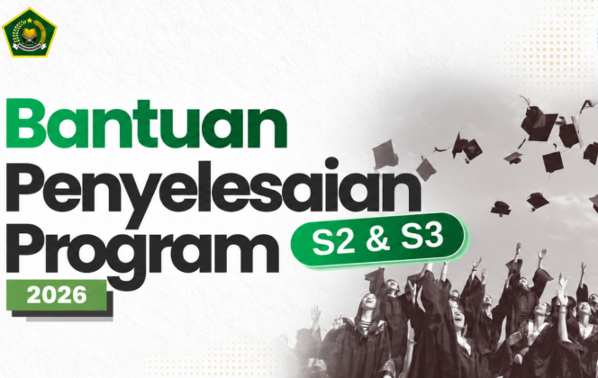 Besok Terakhir! Begini Cara Daftar Bantuan S2-S3 Kemenag 2026, Bisa Dapat Rp20 Juta hingga Rp25 Juta