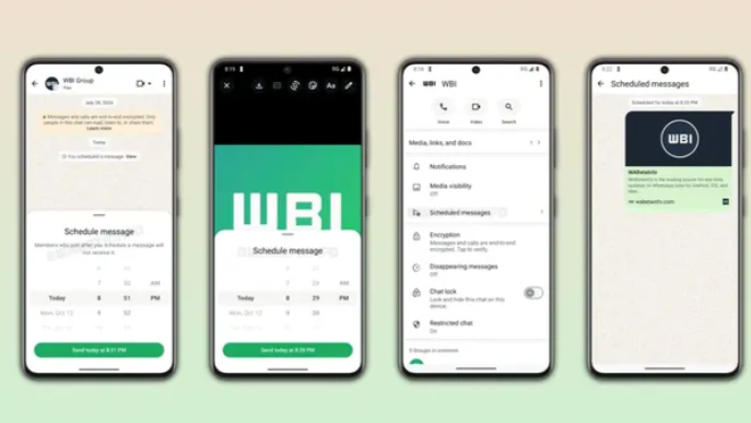 WhatsApp Segera Punya Fitur Jadwalkan Pesan! Bisa Terkirim Otomatis Meski HP Offline