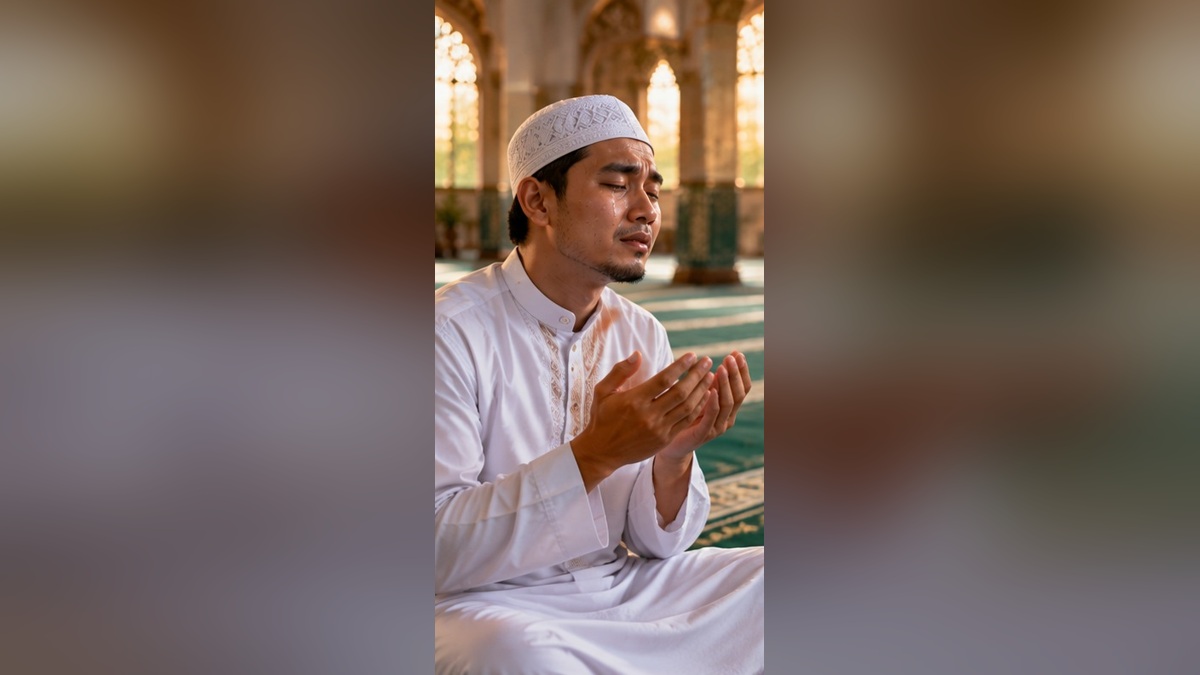 Apakah Menangis saat Sholat Membatalkan Sholat? Ini Penjelasan Hukumnya