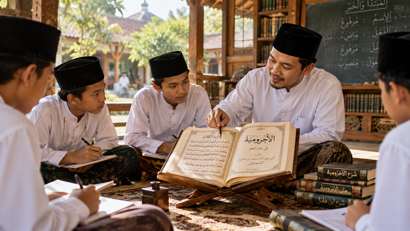 Kitab Al-Ajurumiyah: Mengenal Ilmu Nahwu Dasar bagi Santri Pemula