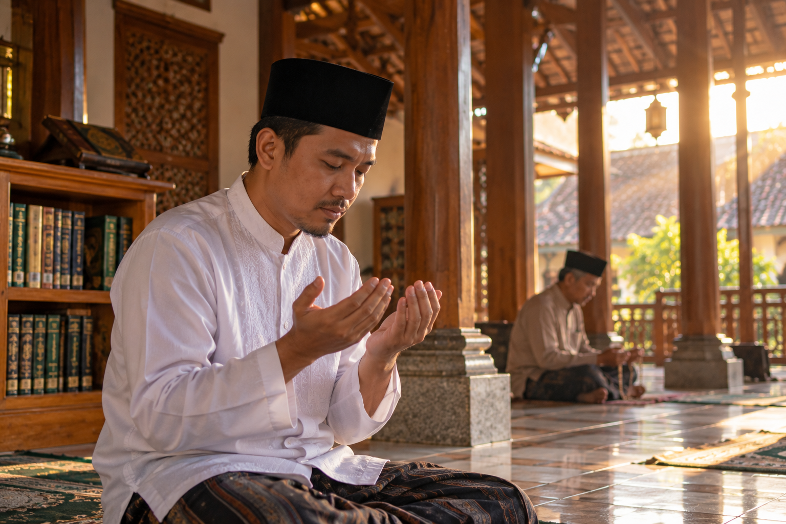Hukum Mengusap Wajah Setelah Berdoa Menurut Mazhab Syafi'i: Dalil dan Perbedaan Pendapat
