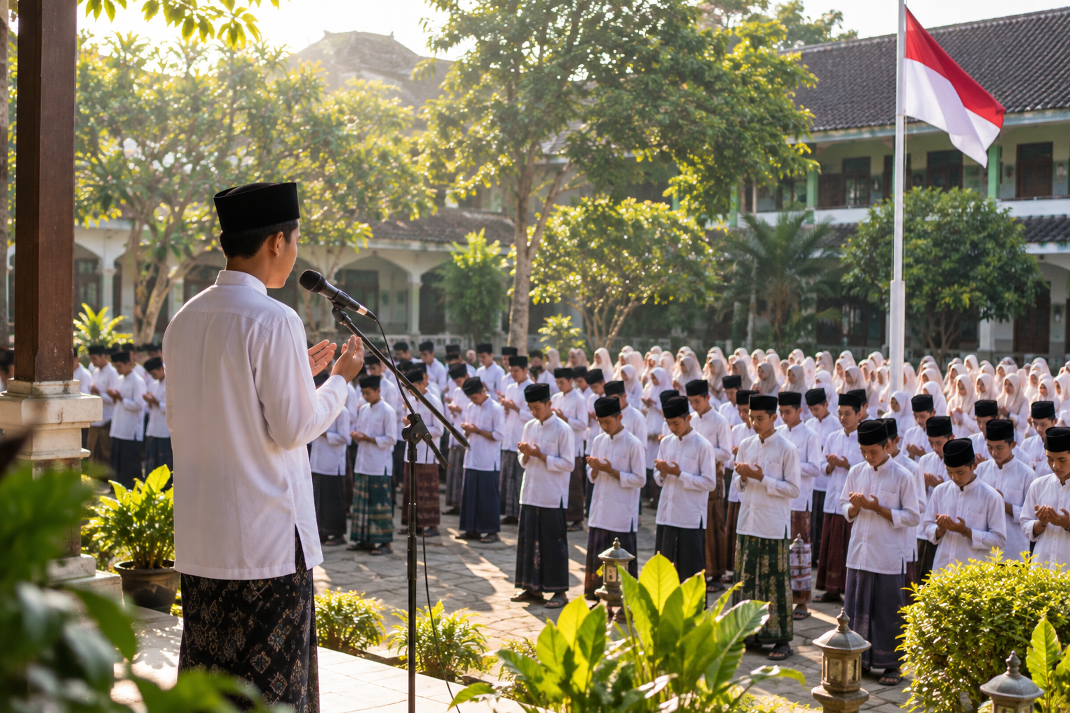 Contoh Teks Doa Hari Santri 2026 untuk Upacara di Sekolah dan Pesantren