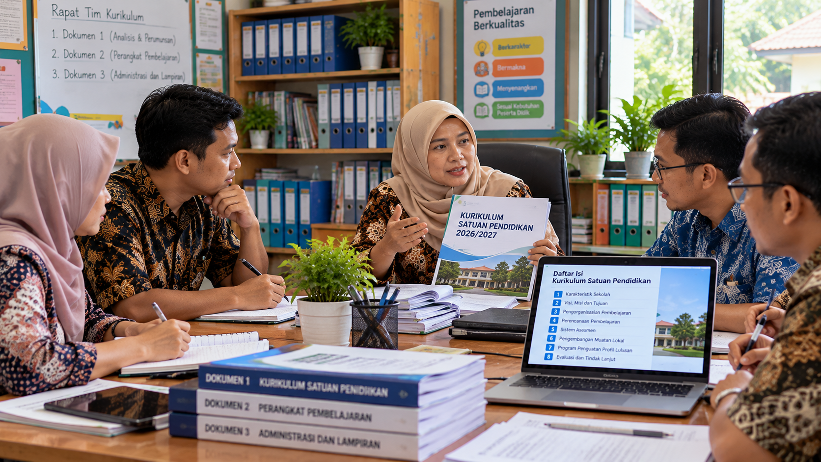 Dokumen 1 Kurikulum Satuan Pendidikan: Isi, Sistematika, dan Langkah Penyusunannya