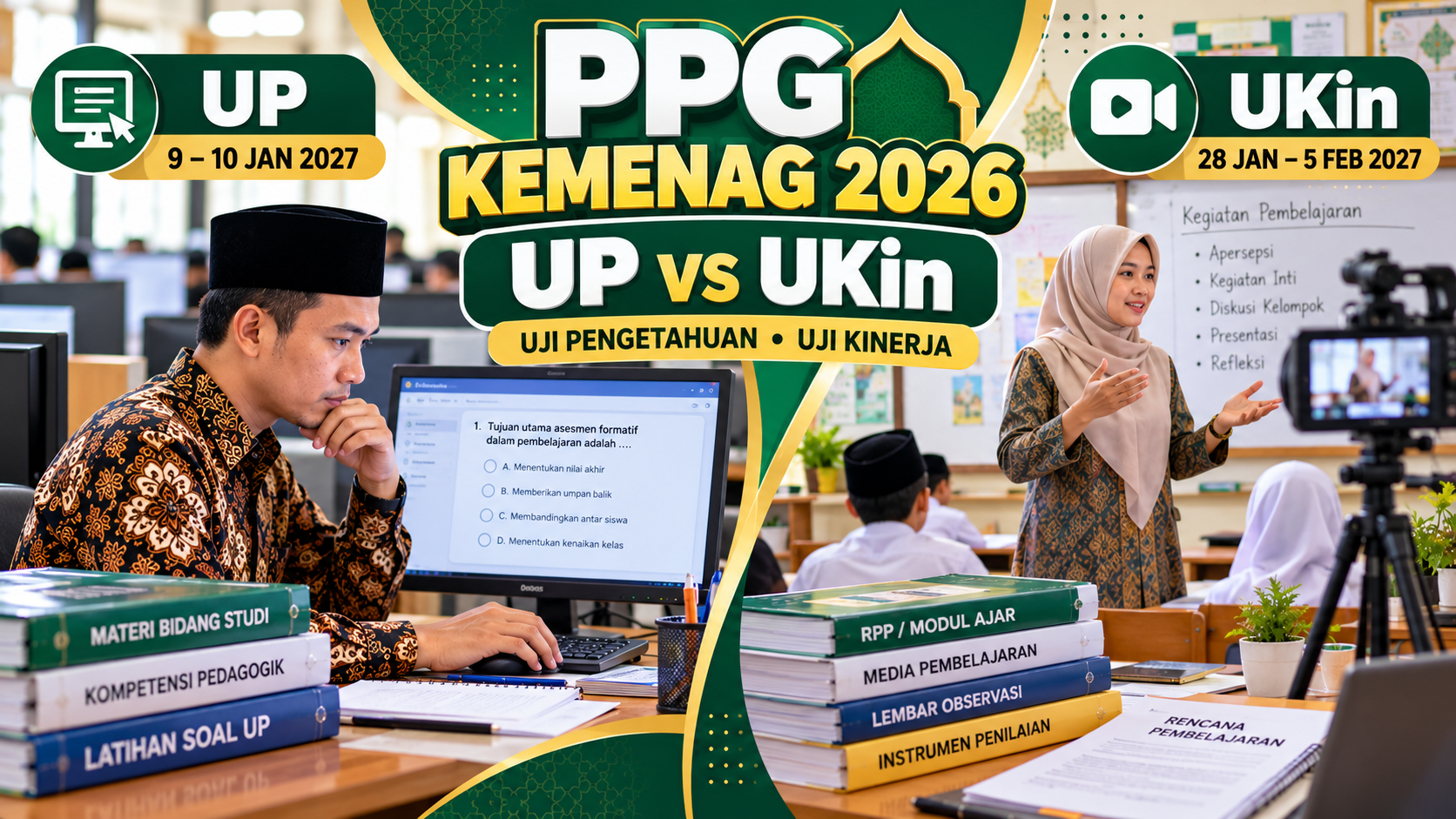 Apa Itu UP dan UKin dalam PPG Daljab Kemenag? Simak Perbedaan dan Persiapannya