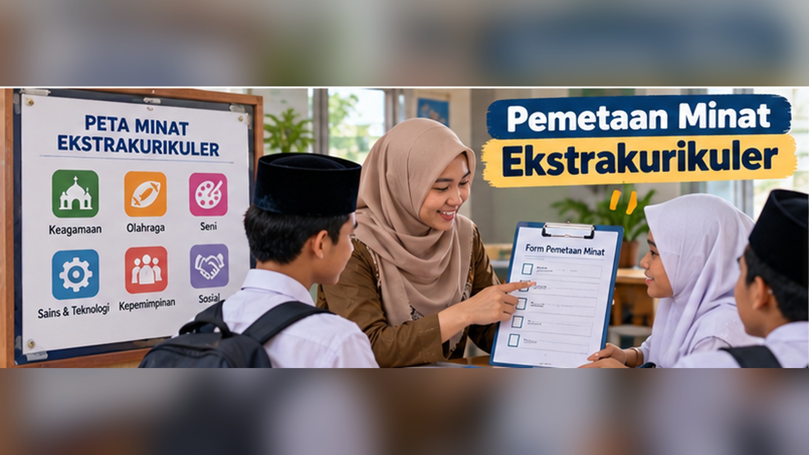 Contoh Format Pemetaan Minat Ekstrakurikuler Siswa untuk Membantu Sekolah Menentukan Kegiatan